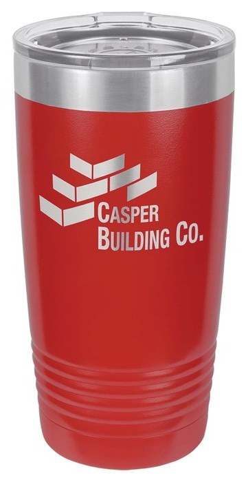 20 oz Vacuum Insulated Ringneck Tumbler with Standard Lid - red — catalog reference 434