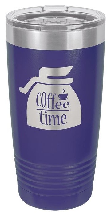 20 oz. Purple Ringneck Tumbler with Standard Lid — catalog reference 440