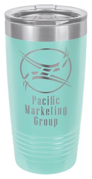 20 oz. Teal Ringneck Tumbler with Standard Lid — catalog reference 437