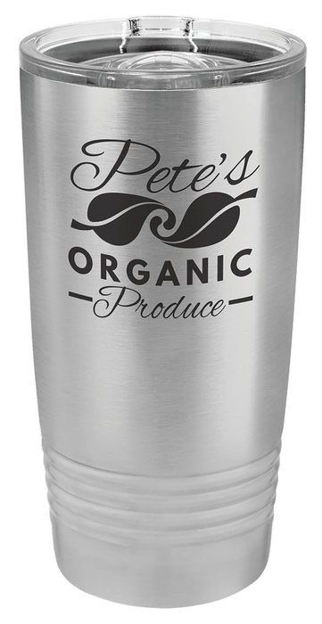 20 oz. Stainless Steel Ringneck Tumbler with Slider Lid — catalog reference 450