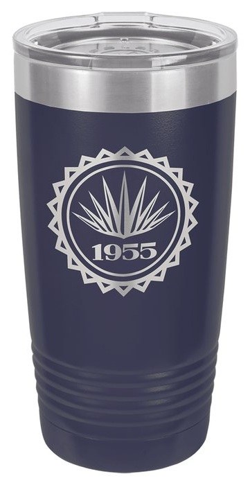 20 oz Vacuum Insulated Ringneck Tumbler with Standard Lid - navy blue — catalog reference 442