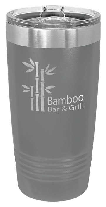 20 oz. Dark Gray Ringneck Tumbler with Slider Lid — catalog reference 459