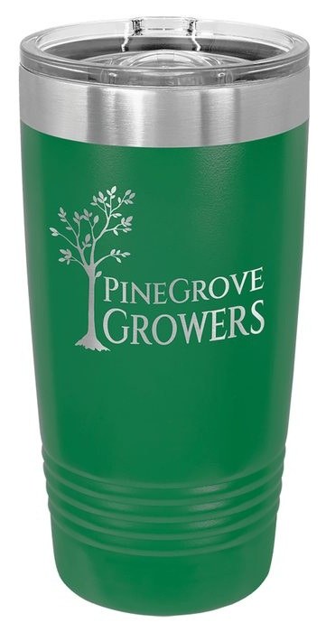 20 oz. Green Ringneck Tumbler with Slider Lid — catalog reference 464