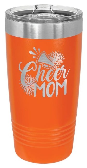 20 oz. Orange Ringneck Tumbler with Slider Lid — catalog reference 461