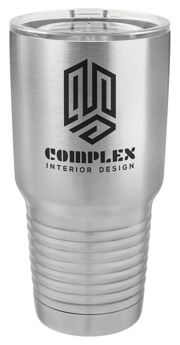 30 oz. Stainless Steel Ringneck Tumbler with Standard Lid — catalog reference 770