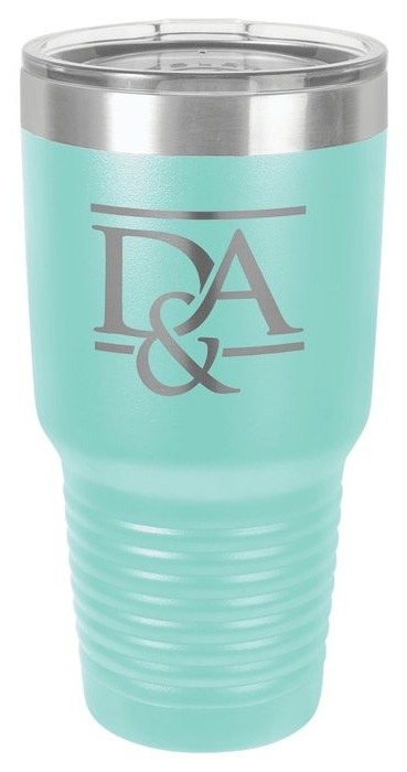 30 oz. Teal Ringneck Tumbler with Standard Lid — catalog reference 775
