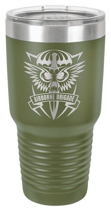 30 oz. Olive Green Ringneck Tumbler with Standard Lid — catalog reference 788