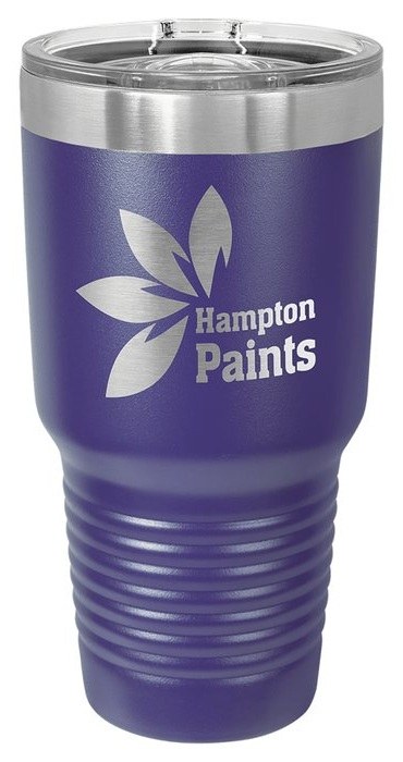 30 oz. Purple Ringneck Tumbler with Slider Lid — catalog reference 476