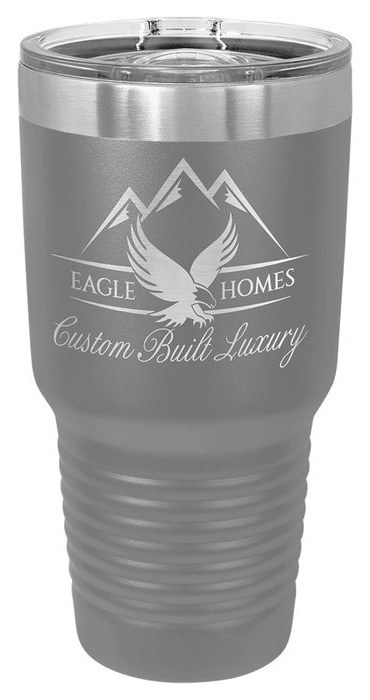 30 oz. Dark Gray Ringneck Tumbler with Slider Lid — catalog reference 477