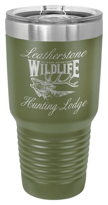 30 oz. Olive Green Ringneck Tumbler with Slider Lid — catalog reference 789