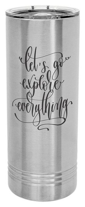22 oz Skinny Standard - stainless — catalog reference 408