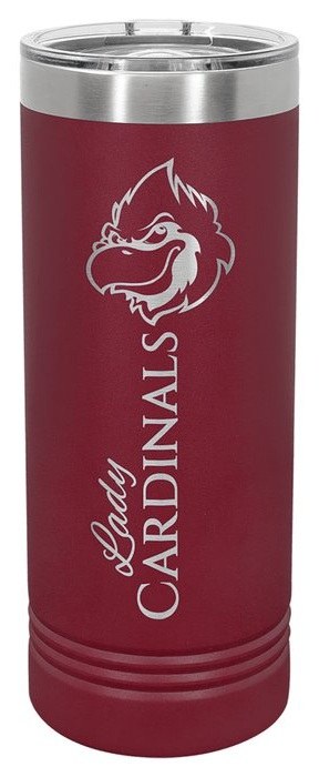 22 oz Skinny Standard - maroon — catalog reference 420