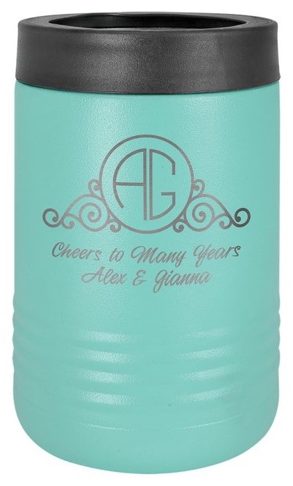 Teal Stainless Steel Vacuum Insulated Beverage Holder — catalog reference 266