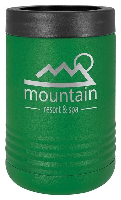 Green Stainless Steel Vacuum Insulated Beverage Holder — catalog reference 275