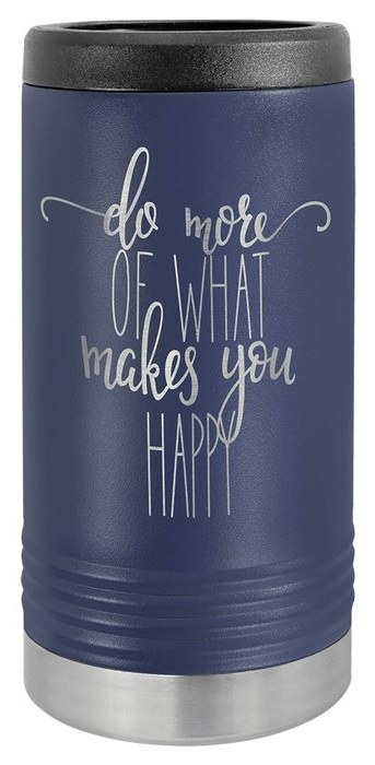 Navy Blue Slim Beverage Holder — catalog reference 288