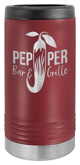 Maroon Slim Beverage Holder — catalog reference 290