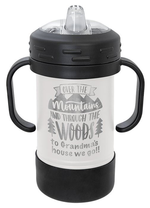 10 oz. White Sippy Cup — catalog reference 320