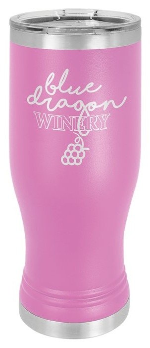 20 oz. Light Purple Pilsner Tumbler with Standard Lid — catalog reference 391
