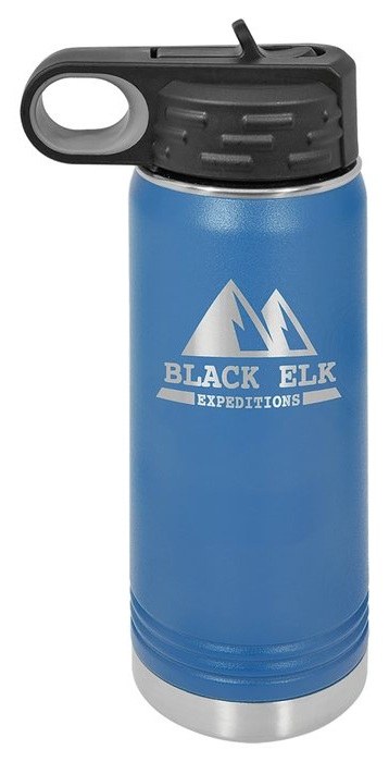 20 oz. Royal Blue Water Bottle — catalog reference 505