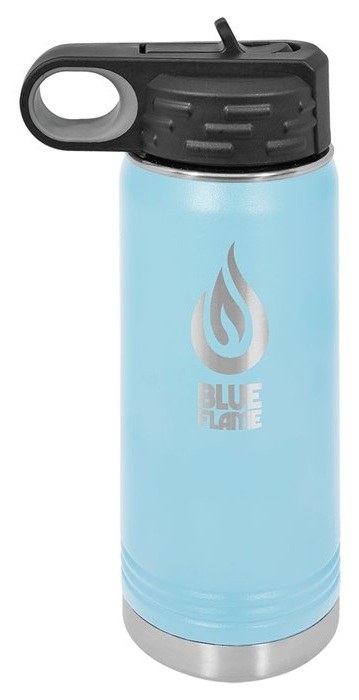 20 oz. Light Blue Water Bottle — catalog reference 508