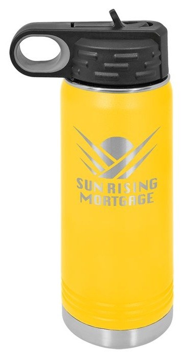 20 oz. Yellow Water Bottle — catalog reference 517