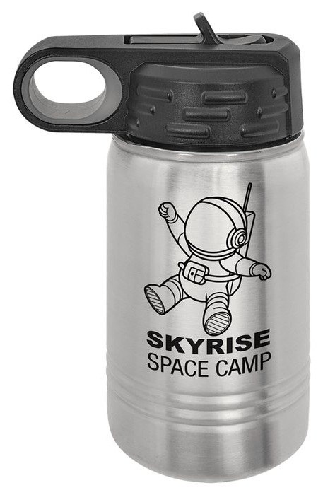 12 oz. Stainless Steel Water Bottle — catalog reference 613