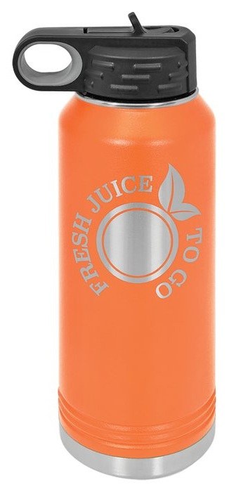 32 oz. Orange Water Bottle — catalog reference 531