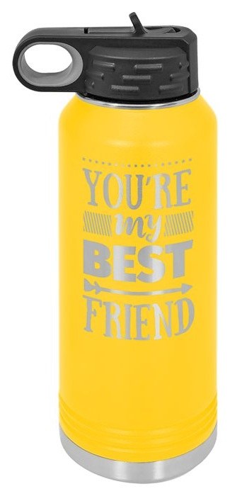 32 oz. Yellow Water Bottle — catalog reference 535