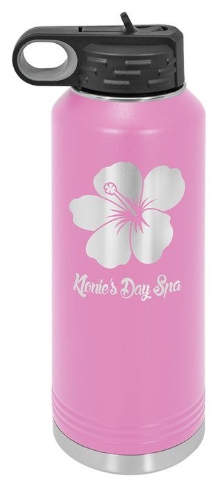 40 oz. Light Purple Water Bottle — catalog reference 545