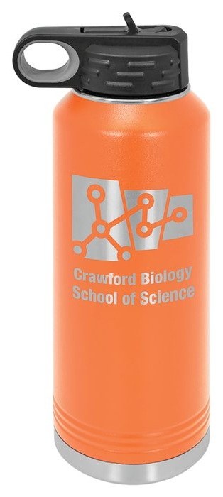 40 oz Vacuum Insulated Water Bottle - orange — catalog reference 549