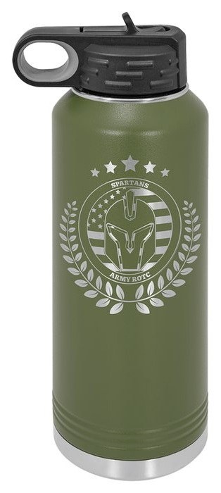 40 oz. Olive Green Water Bottle — catalog reference 555