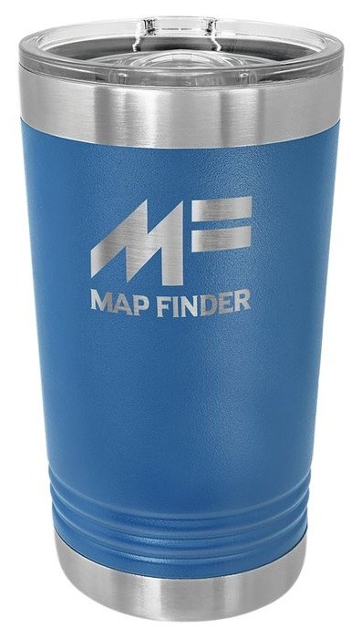 16 oz Pint Tumbler Slider - red — catalog reference 324