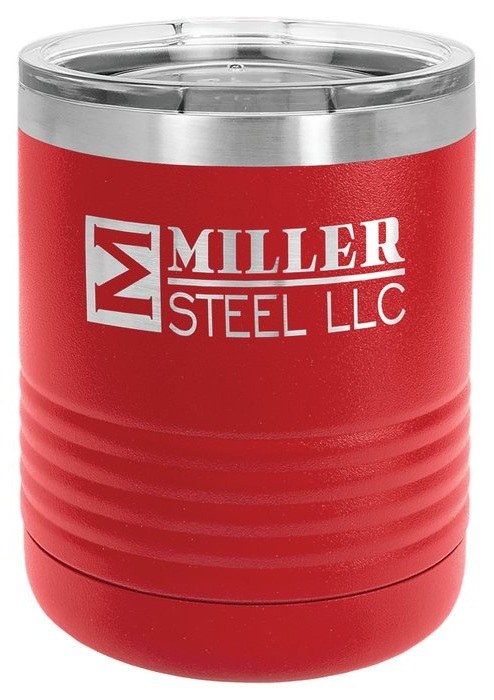 10 oz. Red Tumbler with Standard Lid — catalog reference 427