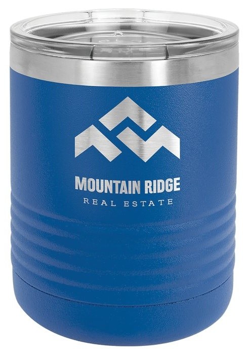 10 oz. Royal Blue Tumbler with Standard Lid — catalog reference 428