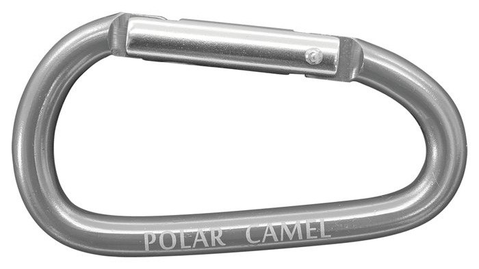 Water Bottle Carabiner-Gray — catalog reference 609