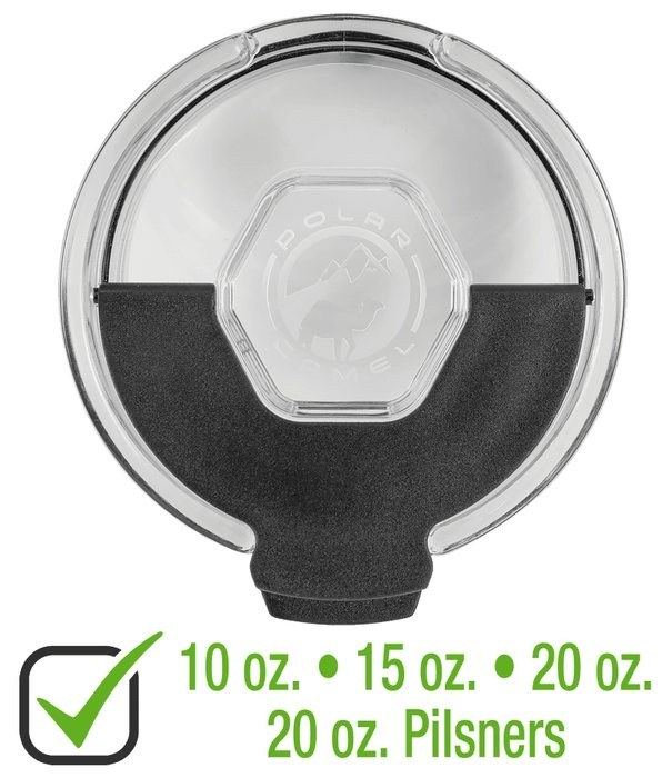 Snap Lid for 10, 15, 16, 20 oz. Tumblers or 20 oz. Pilsners — catalog reference 611