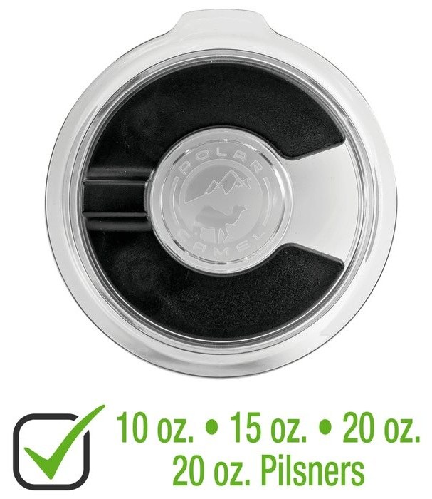 Magnetic Lid for 10, 15, 16, and 20 oz. Tumblers, 20 oz. Pilsners — catalog reference 610