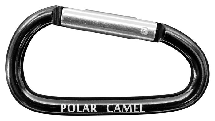 Water Bottle Carabiner-Black — catalog reference 608