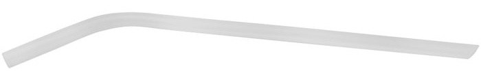 10" Frost Small Silicone Straw — catalog reference 636