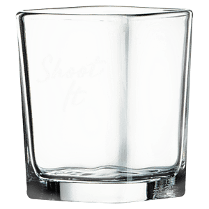 2 1/4 oz. Square Shot Glass — catalog reference 718