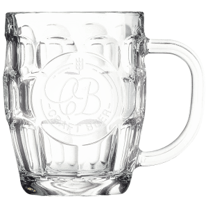 20 oz. Beer Mug with Handle & Round Engraving Area — catalog reference 732