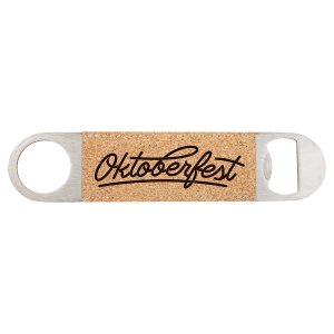 1 1/2 x 7 in. Cork Leatherette Bottle Openers — catalog reference 1867