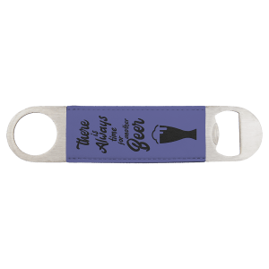 1 1/2 x 7 in. Purple Leatherette Bottle Openers — catalog reference 1868