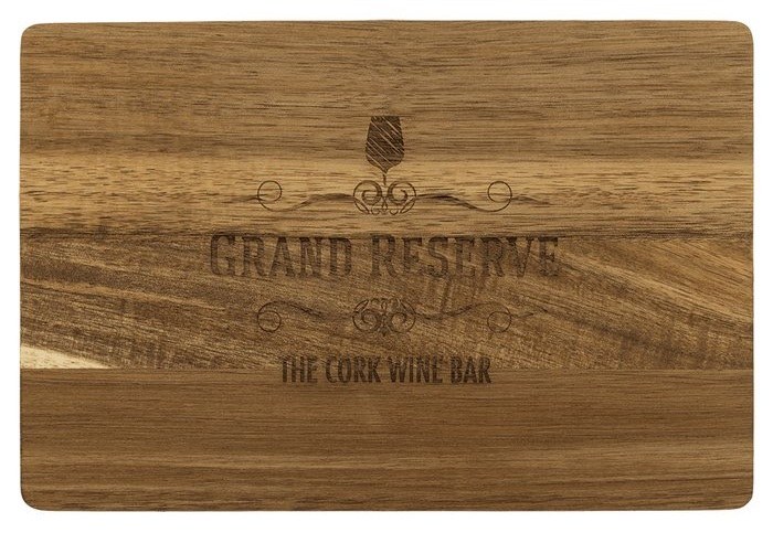 9 x 6 in. Acacia Cutting Board — catalog reference 1035