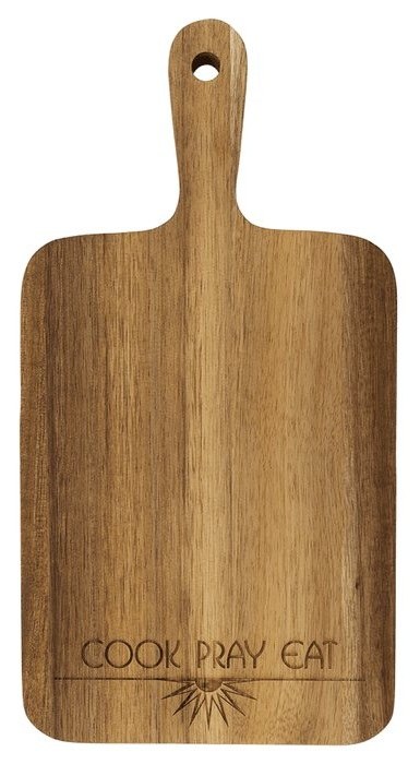 13.5 x 7 in. Acacia Cutting Board — catalog reference 1036