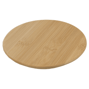 13 oz. Replacement Bamboo Lid for Round Glass Container — catalog reference 1826
