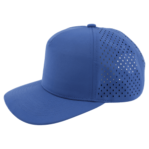 Royal Blue/Royal Blue 5-Panel Performance Hats — catalog reference 1612