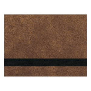 12 x 24 in. Dark Brown Leatherette Sheet - No Adhesive — catalog reference 1995