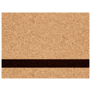 12 x 24 in. Cork Leatherette Sheet - No Adhesive — catalog reference 1972