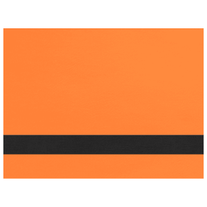 12 x 24 in. Neon Orange Leatherette Sheet - No Adhesive — catalog reference 1988